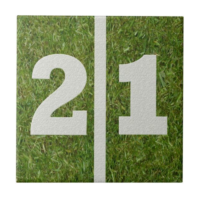 21ro Teja del personalizable del fútbol del (Frente)