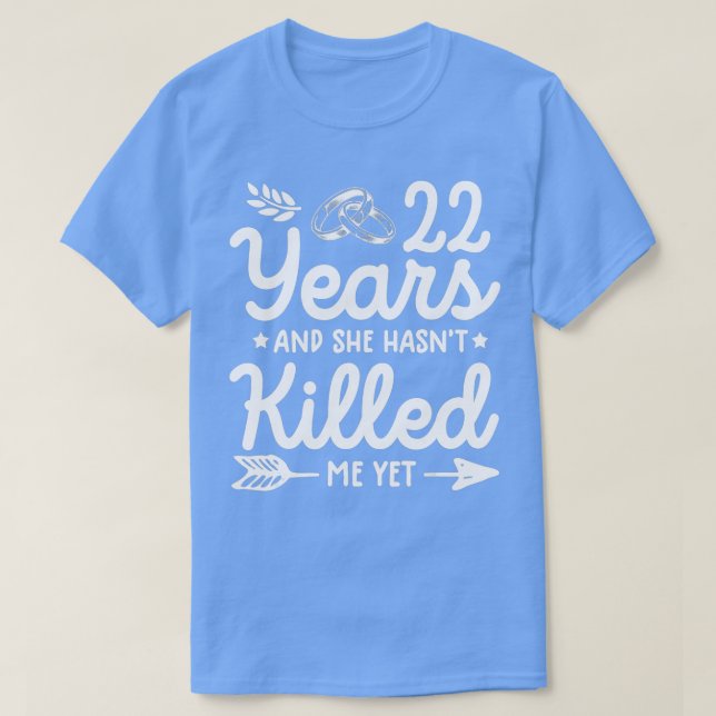 22.ª pareja de camisetas con camiseta de aniversar (Diseño del anverso)
