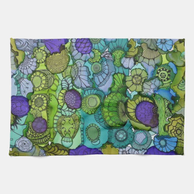 22 de febrero Toalla de cocina (Horizontal)