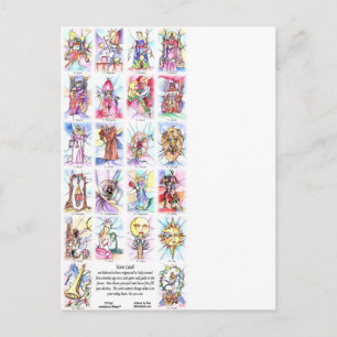 22 tarjetas (4x6)s