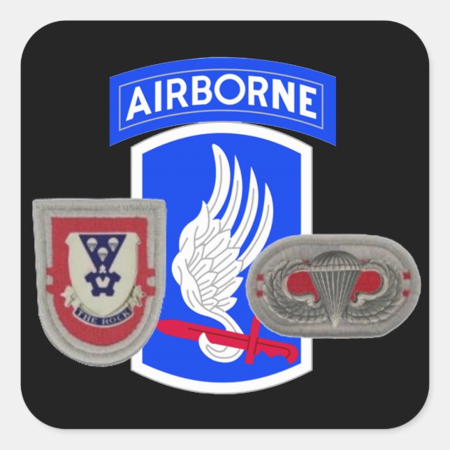 22D BATTALION 503D INFANTRY 173ª AIRBORNE PEGATINA (Anverso)