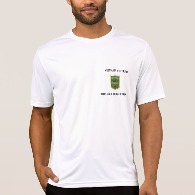 237o CAMISETA del MÉDICO del VUELO de DUSTOFF (Anverso)