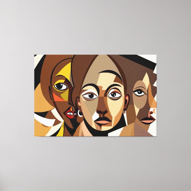 23_009, arte del cubismo africano (Anverso)