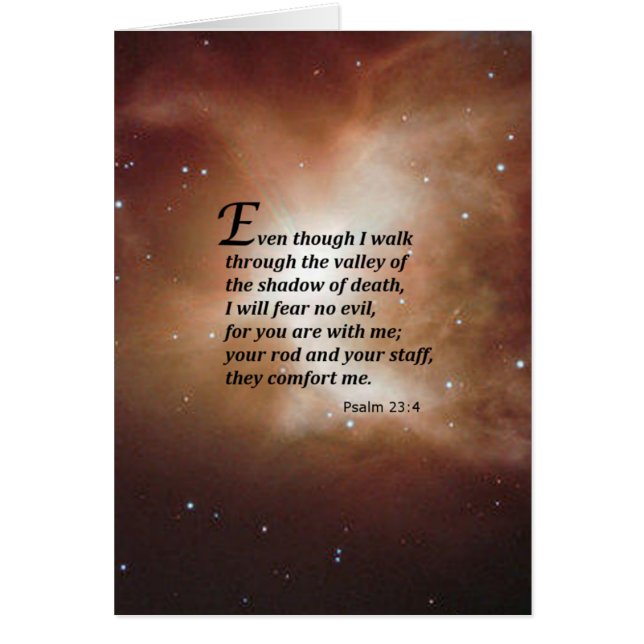 23:4 del salmo (Frente)