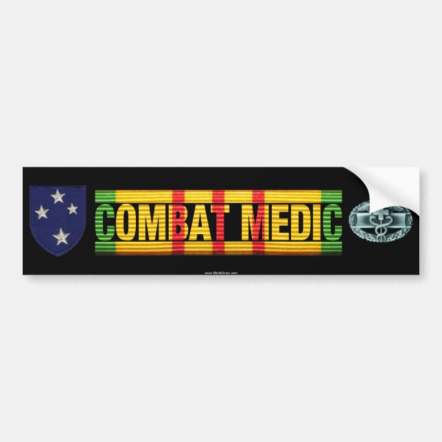23ro Inf. Div. Pegatina del MÉDICO del COMBATE de (Frente)