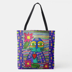 241- Kisa el gato - Bolsa de la tote