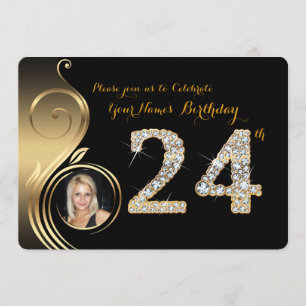 24.ª, Invitación por cumpleaños, Diamante número,