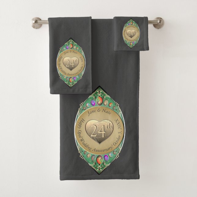 24.º Aniversario del Boda OpalToalla (In situ)