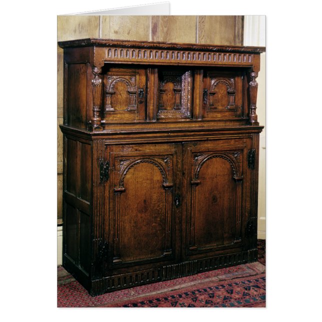 24: Armario de Pasillo, roble, c.1600 (Frente)