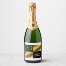 25º aniversario, etiqueta de alimentos y bebidas