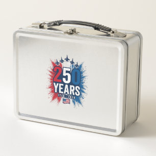 250 Años Aniversario Jets Patrióticos Diseño Vecto