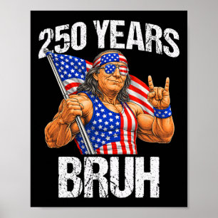 250 años Bruh Ben Franklin Señal de Roca 250 Anive