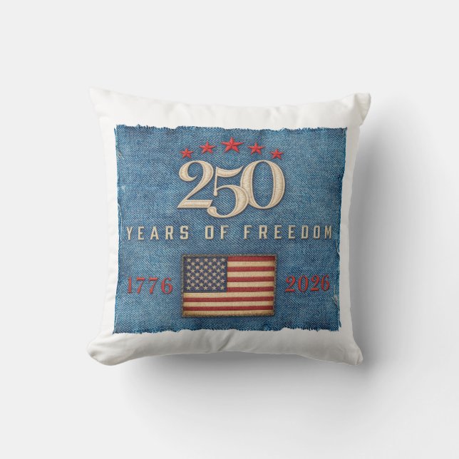250 Años de Libertad - Almohada (Anverso)