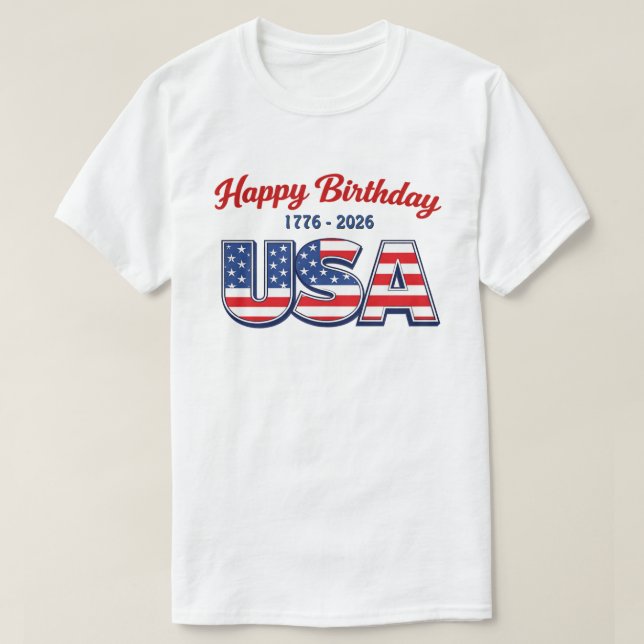 250 Años EE. UU. -31e Camiseta (Diseño del anverso)