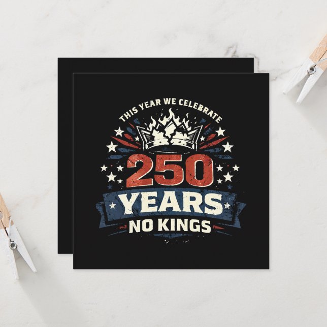 250 Años Sin Reyes Patriota (Anverso/Reverso In Situ)