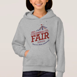 250 Niños Sudadera con Capucha Blanca/Gris