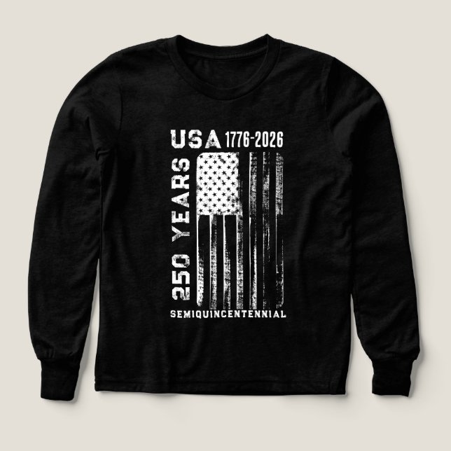 250Th Anniversary USA 4Th Of July T-Shirt (Diseño frontal)