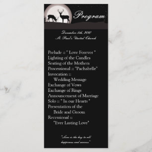 25 4x9 Cazadores del programa de bodas Moon Deer B