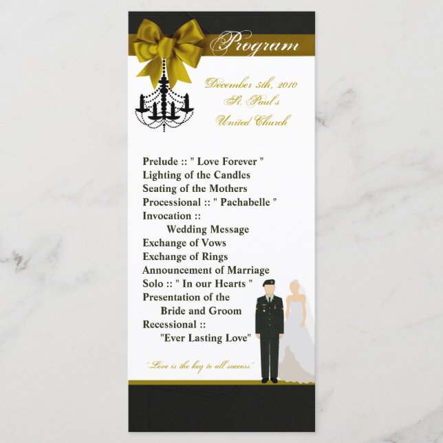25 4x9 Programa de Boda RMY Uniforme Novia Groom (Anverso)