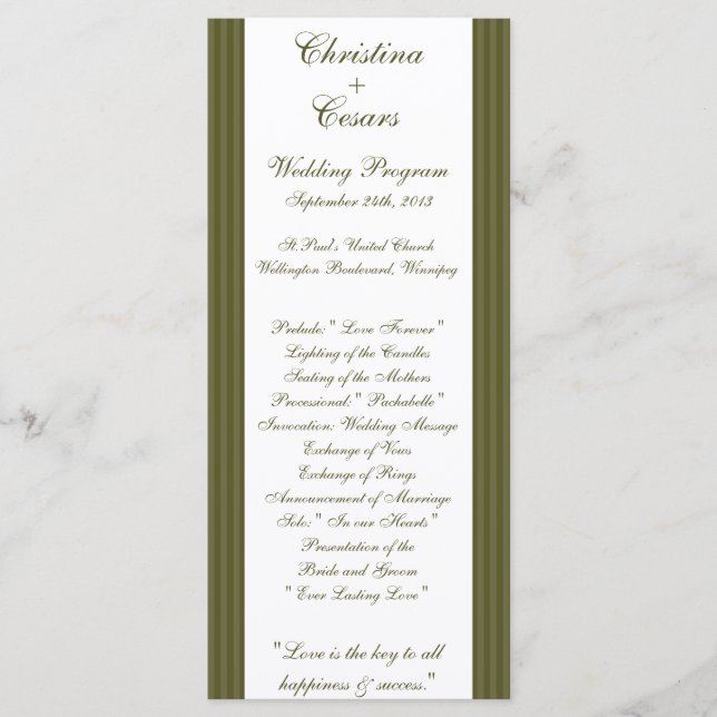 25 4x9 Programa de Bodas Martini Oliva Huelga Verd (Anverso)