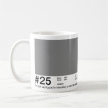 #25 - 50 sombras de tazas grises