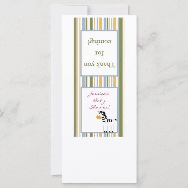 25 amigos de Lollipop Topper Safari (Anverso)