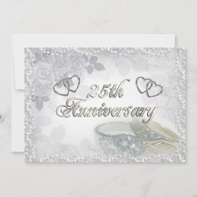 25° Aniversario de la invitación (Anverso)