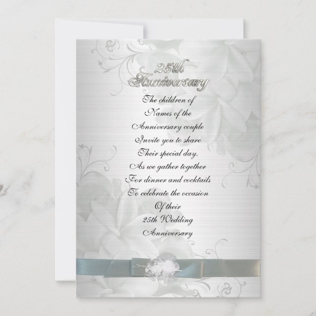 25° aniversario de la invitación de los padres (Anverso)