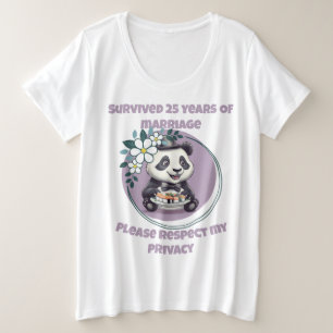 25 años casados - Respeto mi Panda de Privacidad