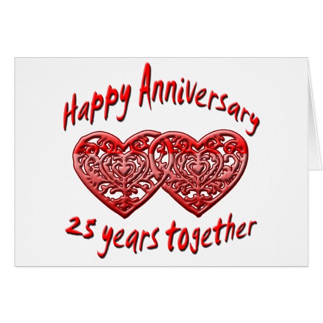 25 años junto (Anverso (Horizontal))