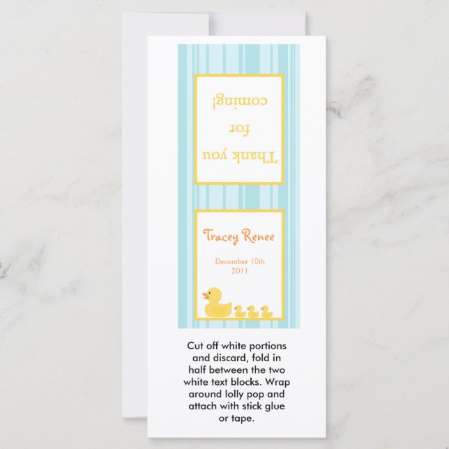 25 Burbujas De Duque De Goma De Goma De Lollipop (Anverso)