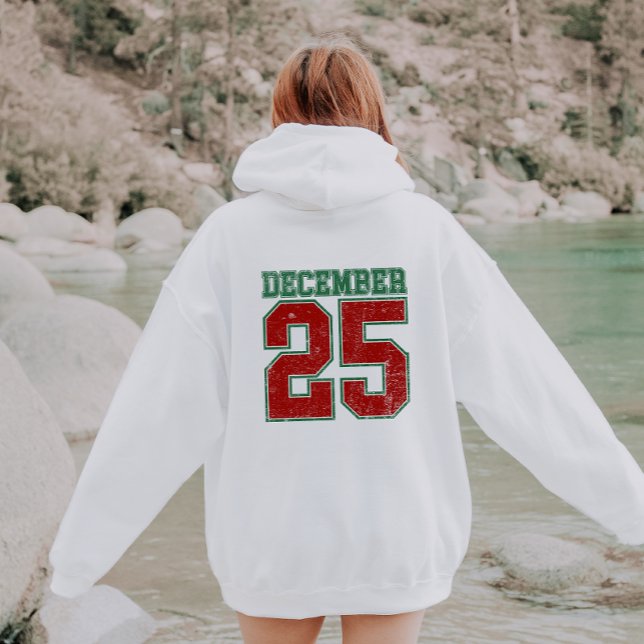 25 de diciembre Jersey Athletic Style Navidad (Subido por el creador)