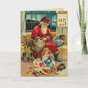 25 de diciembre - tarjeta de saludo de navidad vin