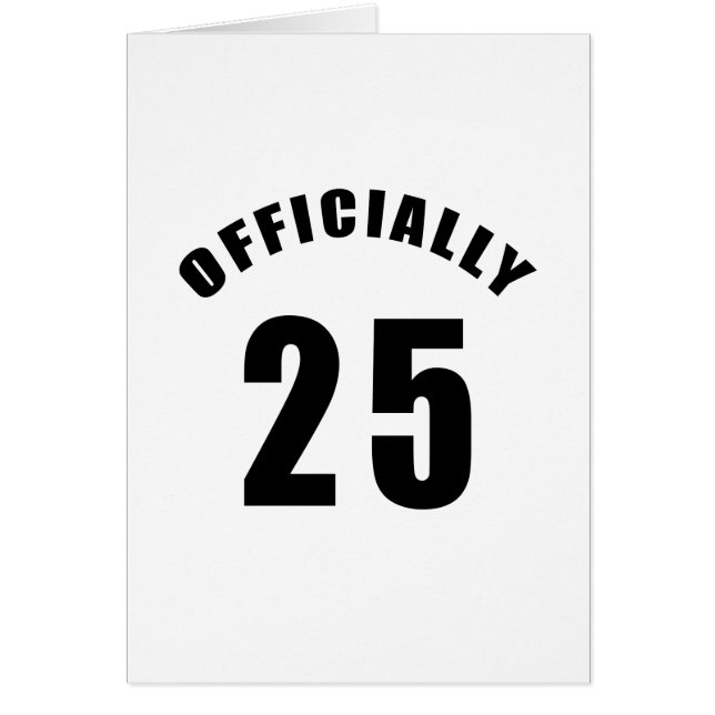 25 diseñe oficialmente (Frente)