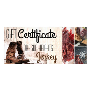25 Pack Certificado de regalo de empresa Boots Cou
