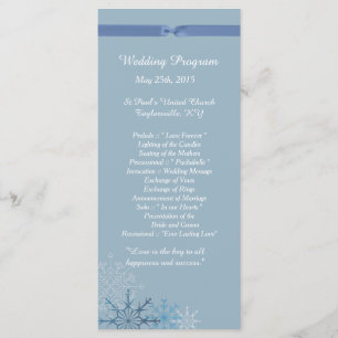 25 programas de Bodas de Invierno con Copo de Niev