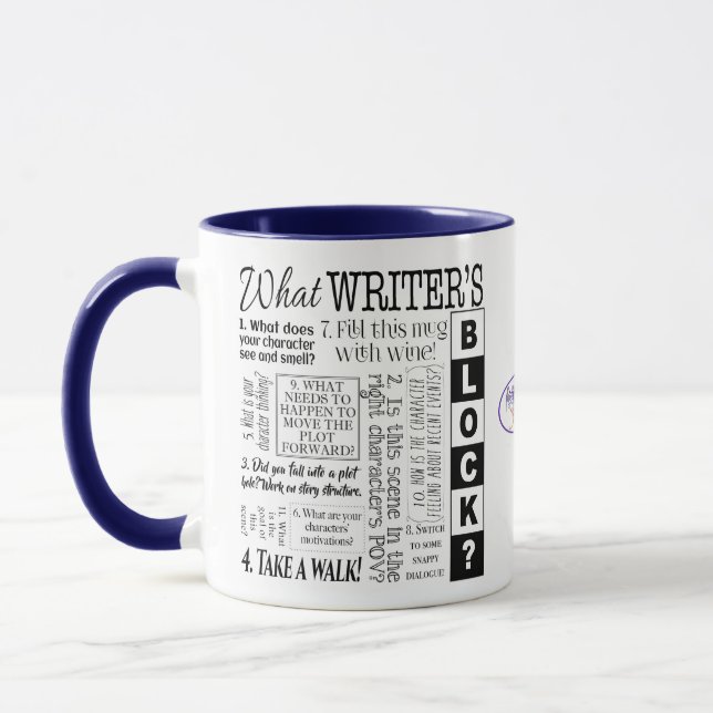 25 soluciones a la taza del bloque del escritor (Izquierda)