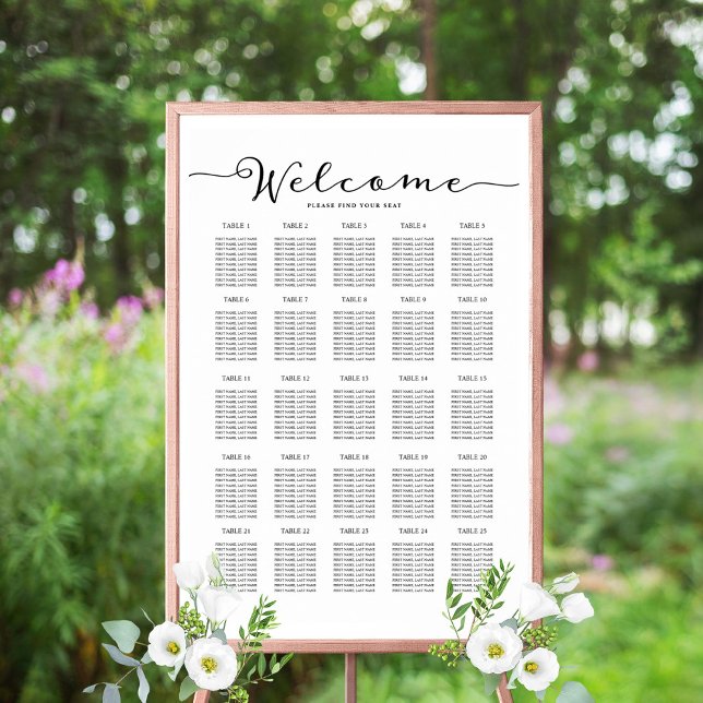 25 Tabla de asientos Buscar la señal de bienvenida (Subido por el creador)