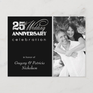 25ta fiesta de aniversario - invitaciones de la