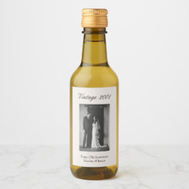 25th Anniversary Party Favor Custom Wedding Photo