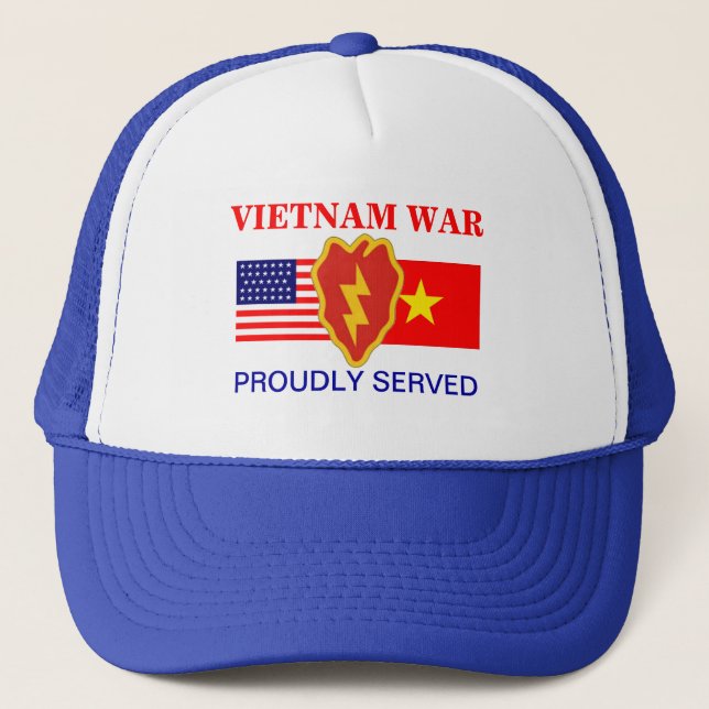 25to GORRA de VIETNAM de la INFANTERÍA (Anverso)