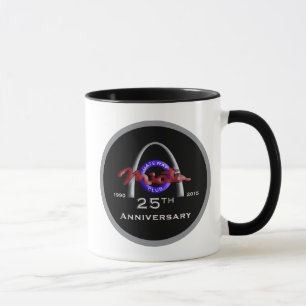 25to Taza del aniversario