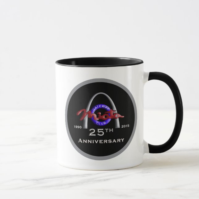 25to Taza del aniversario (Derecha)