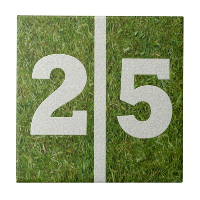 25to Teja del personalizable del fútbol del (Frente)