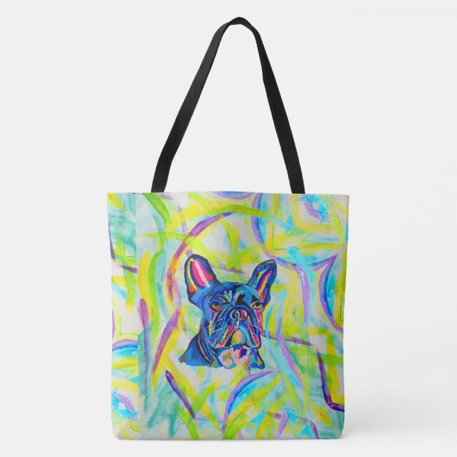 267 - Bolsa de amor para el Bulldog francés (Anverso)