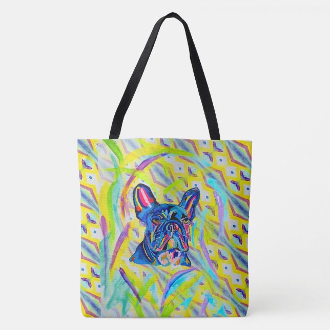 267 - Bolsa de Tote del Bulldog francés (Anverso)