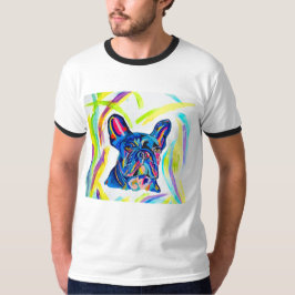 267 - Camiseta de amor para el Bulldog francés