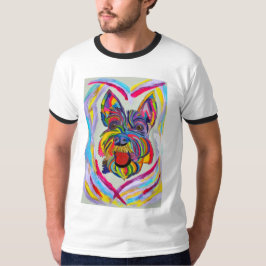 268 - Camiseta de amor de Schnauzer