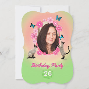 26.ª invitación a la fiesta de cumpleaños