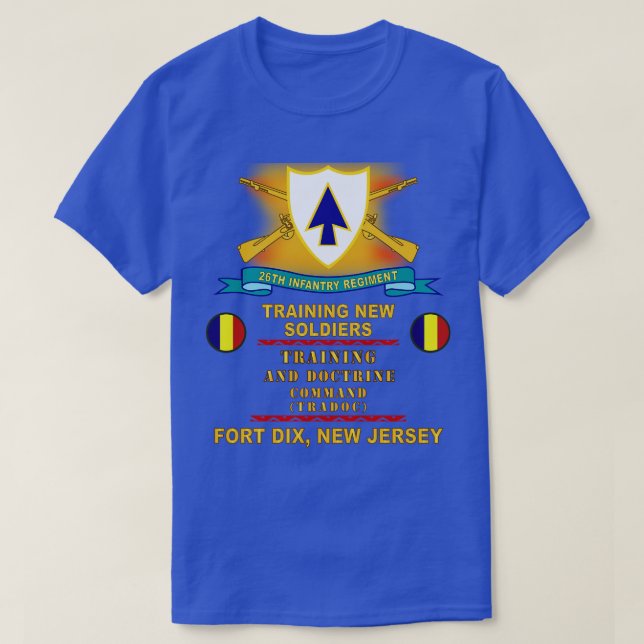 26.º Régimen de Infantería DUI w Br Ribbon TOP Ft  (Diseño del anverso)